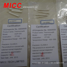 MICC classe A 0,4k / mW PT 100 Thin Film RTD Elements